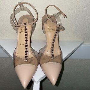 Christian louboutin spike heels